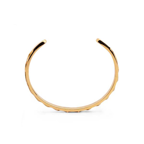 Skultuna & GtG Sharktooth Cuff Bracelet Two-Tone